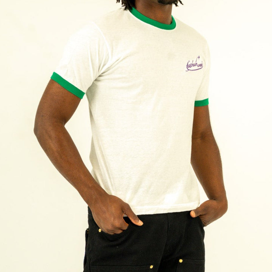 Green Ringer Tee