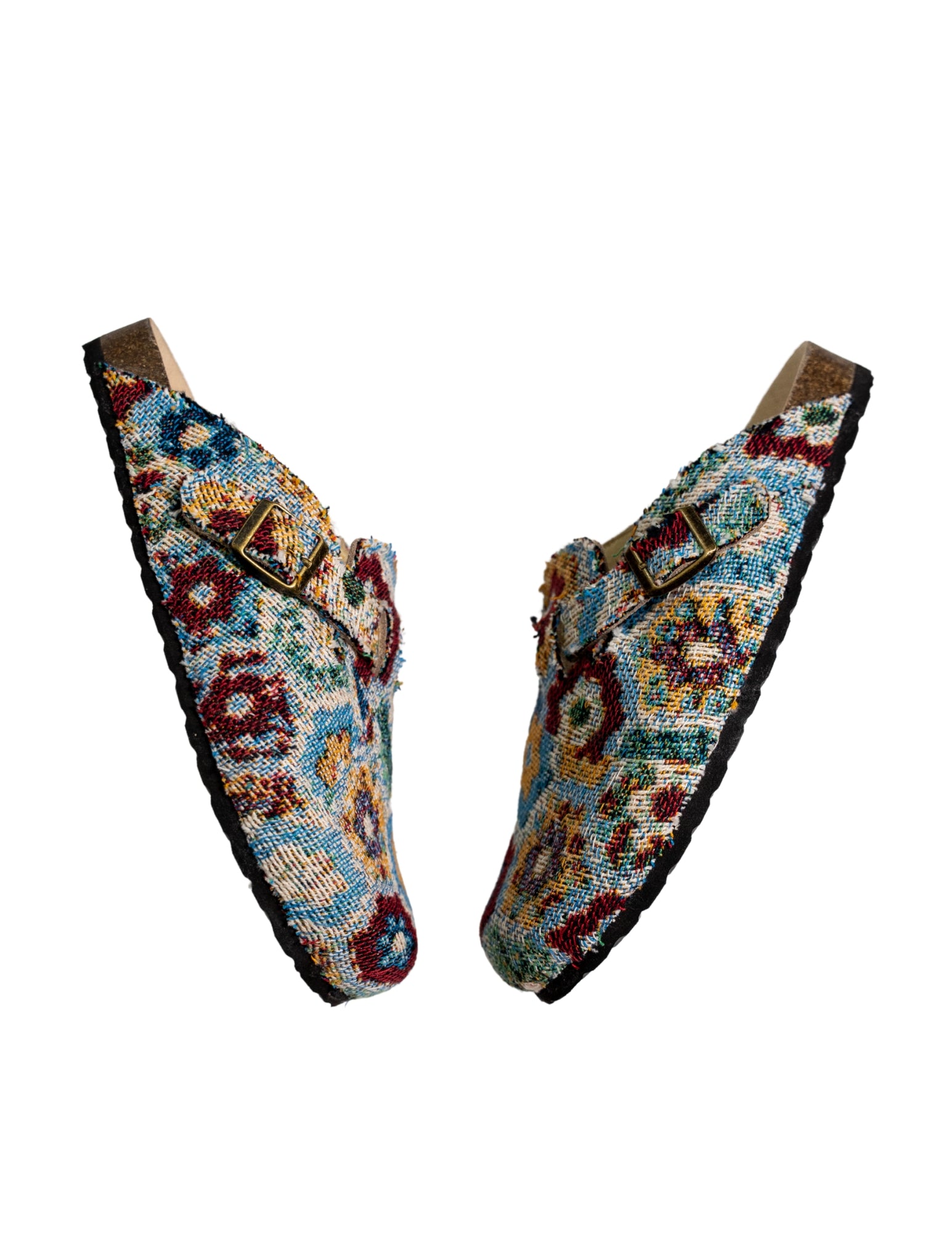 Floral Tapestry Clogs