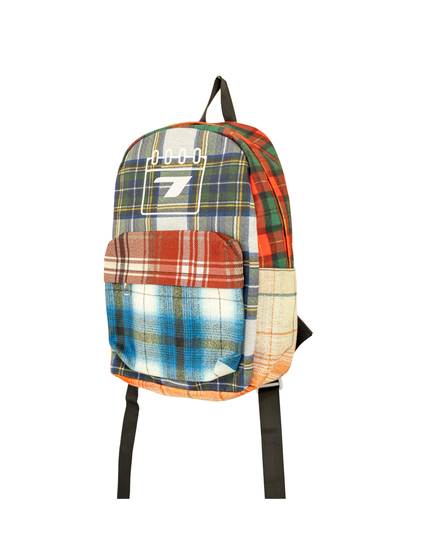 5 Flannel Panel Bookbag