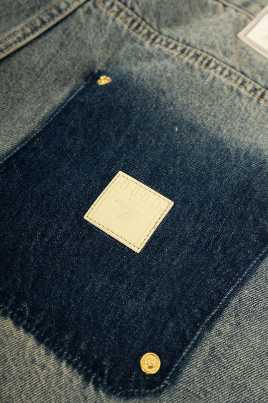 Denim Patchwork Double knees