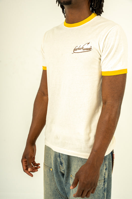 Yellow Ringer tee