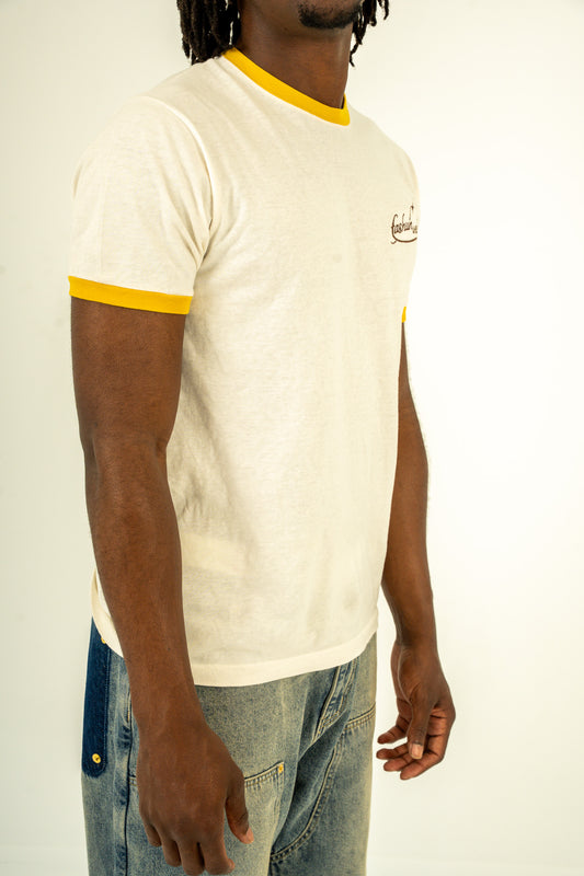 Yellow Ringer tee