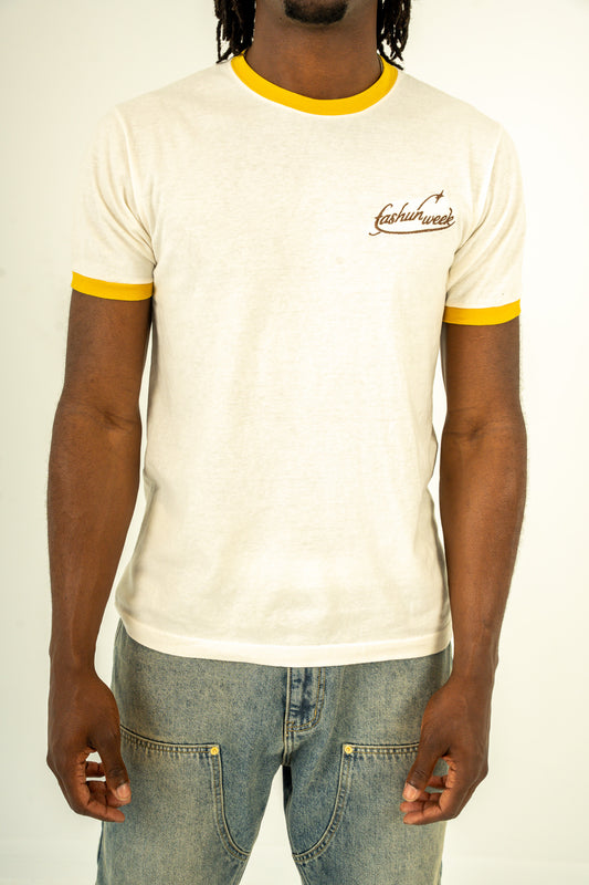 Yellow Ringer tee
